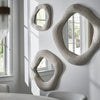 Palecek Lighting Palecek Jaden Mirror, Medium, White