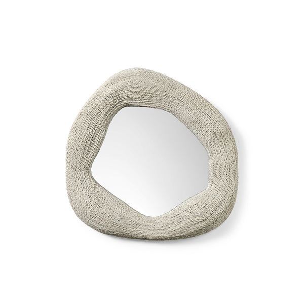 Palecek Lighting Palecek Jaden Mirror, Small, White