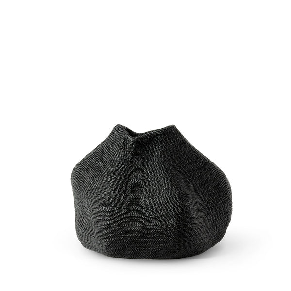 Palecek Home Decor Palecek Jaden Urn, Medium, Black