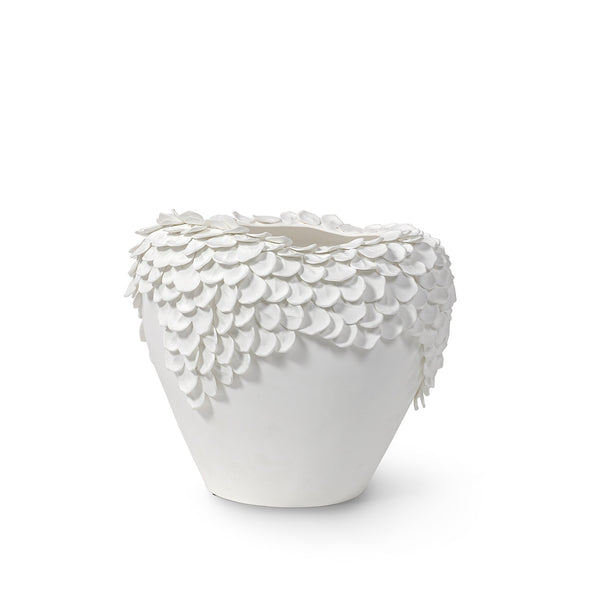 Palecek Home Decor Palecek Jasmine Porcelain Vase, Wide