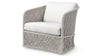 Palecek Furniture I/O ARCTIC 6K / Motor Freight - Rate TBQ Palecek Jenson Outdoor Swivel Lounge Chair, Grey
