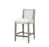 Palecek Furniture I/O BASKET WEAVE 4J / Motor Freight - Rate TBQ Palecek Jerome 24" Counter Stool
