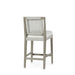Palecek Furniture I/O BASKET WEAVE 4J / Motor Freight - Rate TBQ Palecek Jerome 24" Counter Stool