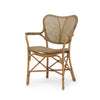 Palecek Lighting Default Title / Motor Freight - Rate TBQ Palecek Jordan Arm Chair Honey