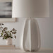 Palecek Lighting Palecek Keiko Table Lamp, White