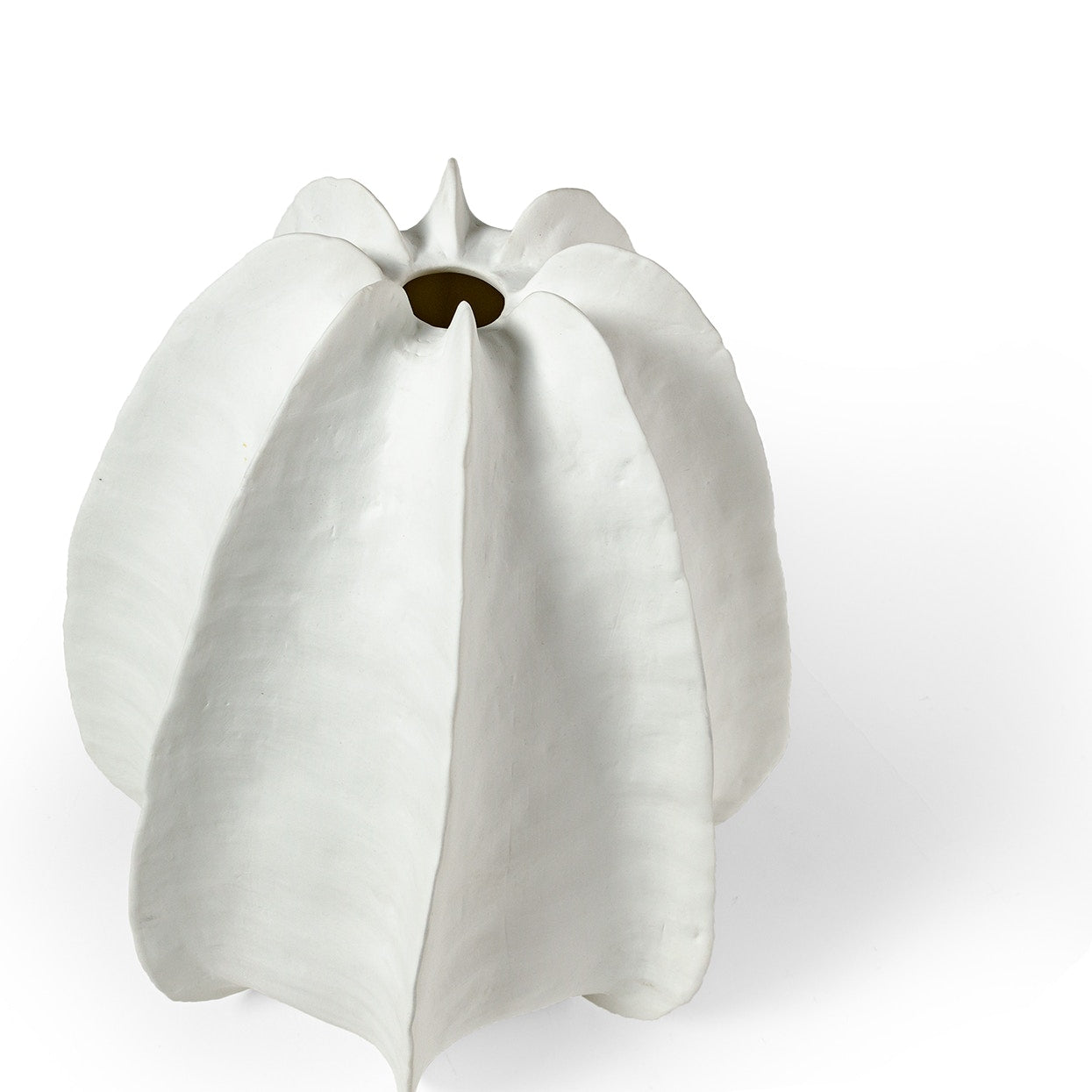 Palecek Home Decor Palecek Keiko Vase White, Medium