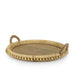 Palecek Home Decor Palecek Kenis Braided Round Tray, Natural