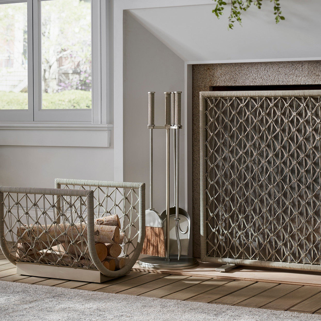 Palecek Furniture Palecek Kensington Fireplace Log Holder