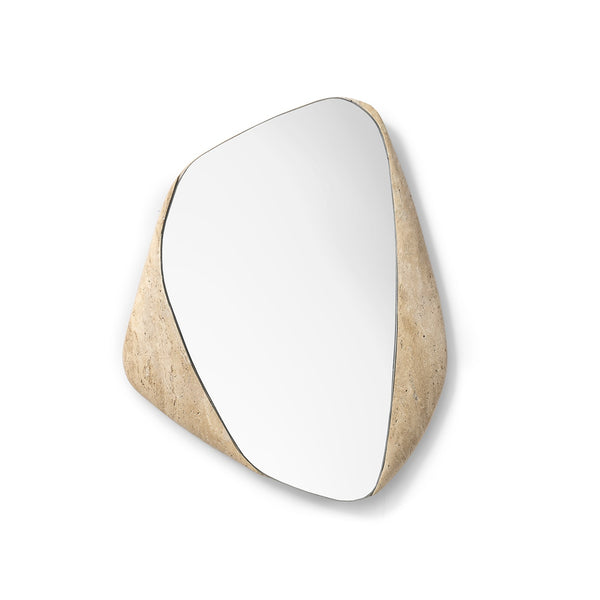 Palecek Lighting Palecek Kira Travertine Mirror, Small