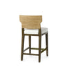 Palecek Furniture I/O BASKET WEAVE 4J / Motor Freight - Rate TBQ Palecek Kirby 24" Counter Stool