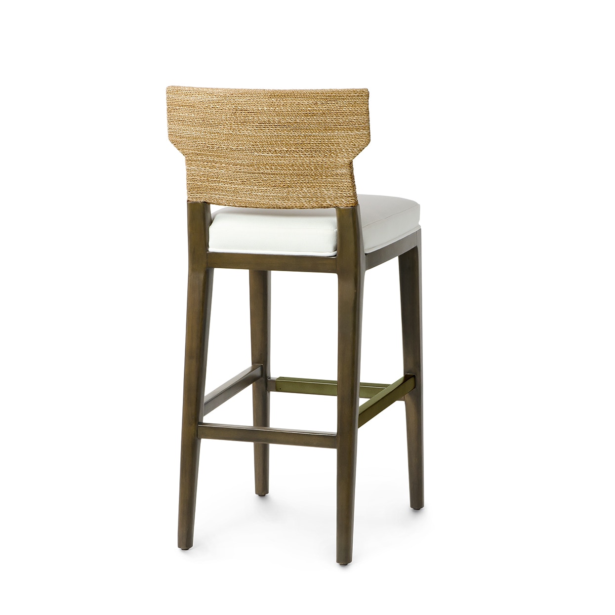 Palecek Furniture I/O BASKET WEAVE 4J / Motor Freight - Rate TBQ Palecek Kirby 30" Barstool