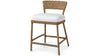 Palecek Furniture I/O BASKET WEAVE 4J / Motor Freight - Rate TBQ Palecek Lance 24" Counter Stool