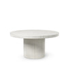 Palecek Furniture Default Title / Motor Freight - Rate TBQ Palecek Largo Outdoor Dining Table, White