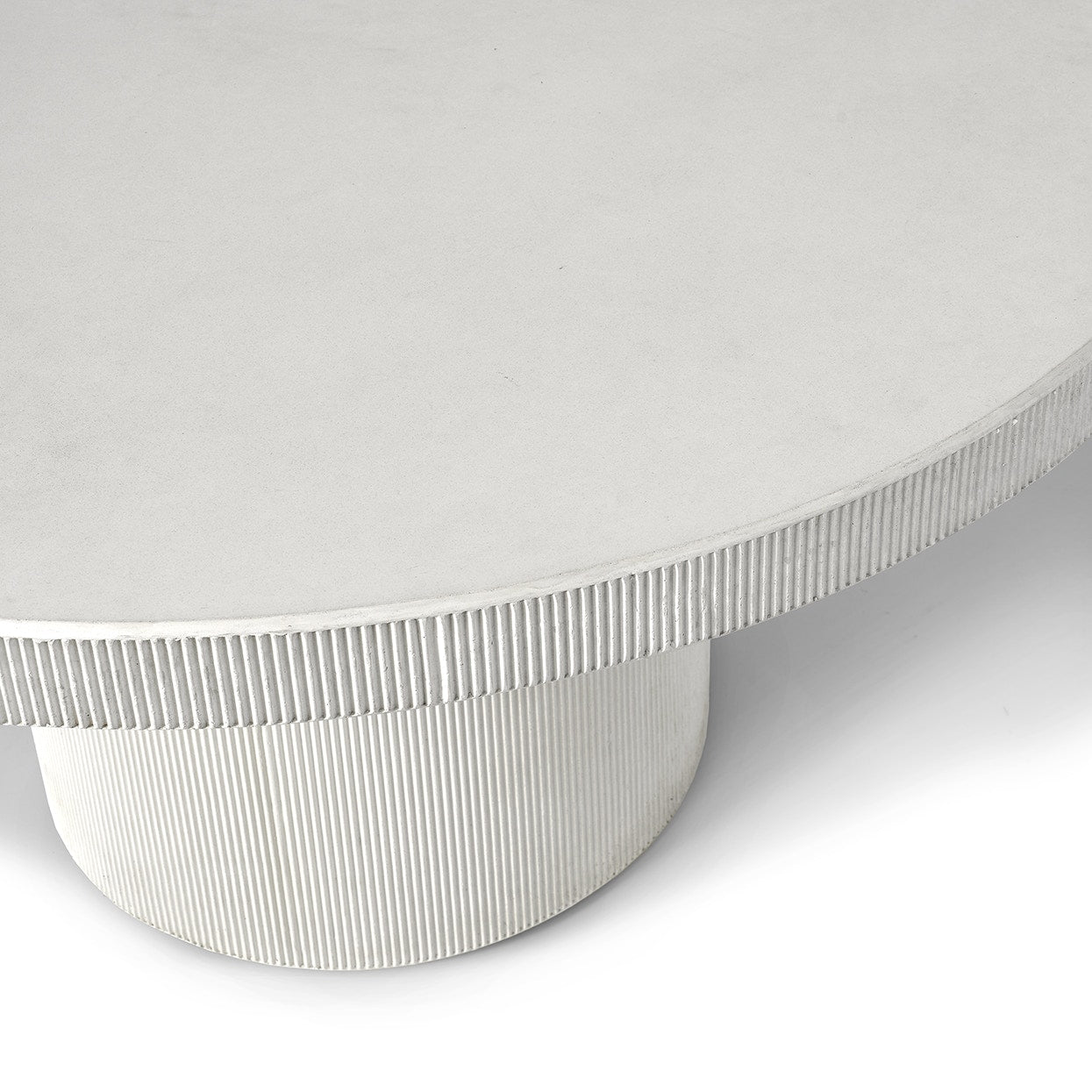 Palecek Furniture Default Title / Motor Freight - Rate TBQ Palecek Largo Outdoor Dining Table, White