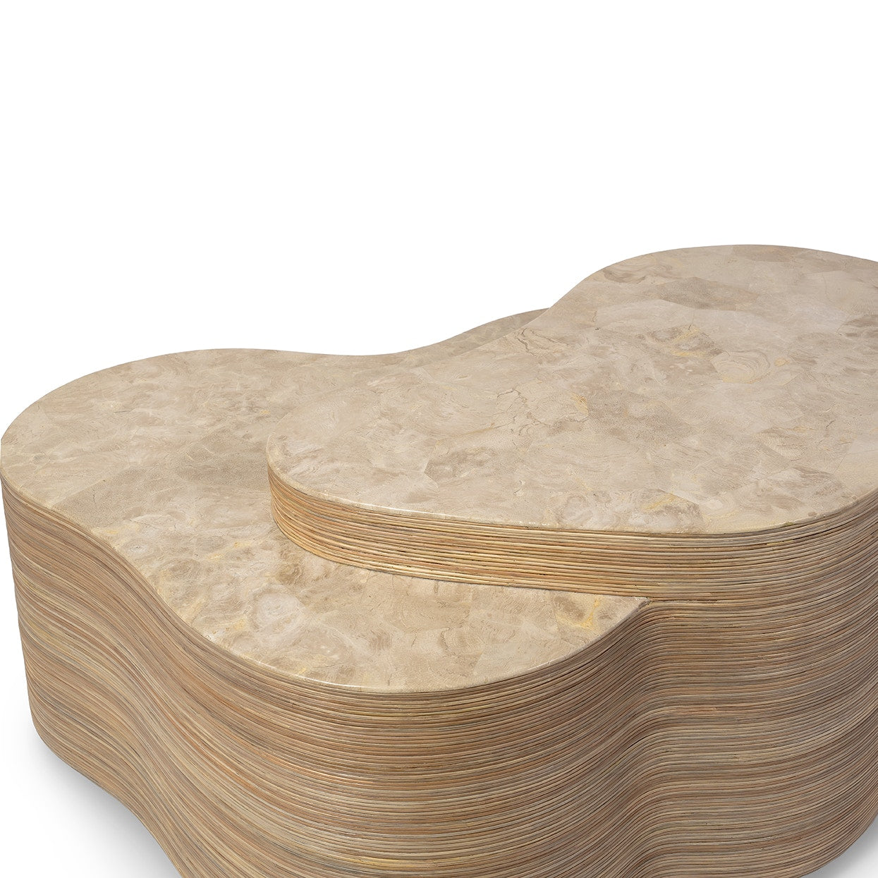 Palecek Furniture Default Title / Motor Freight - Rate TBQ Palecek Levine Coffee Table, Natural