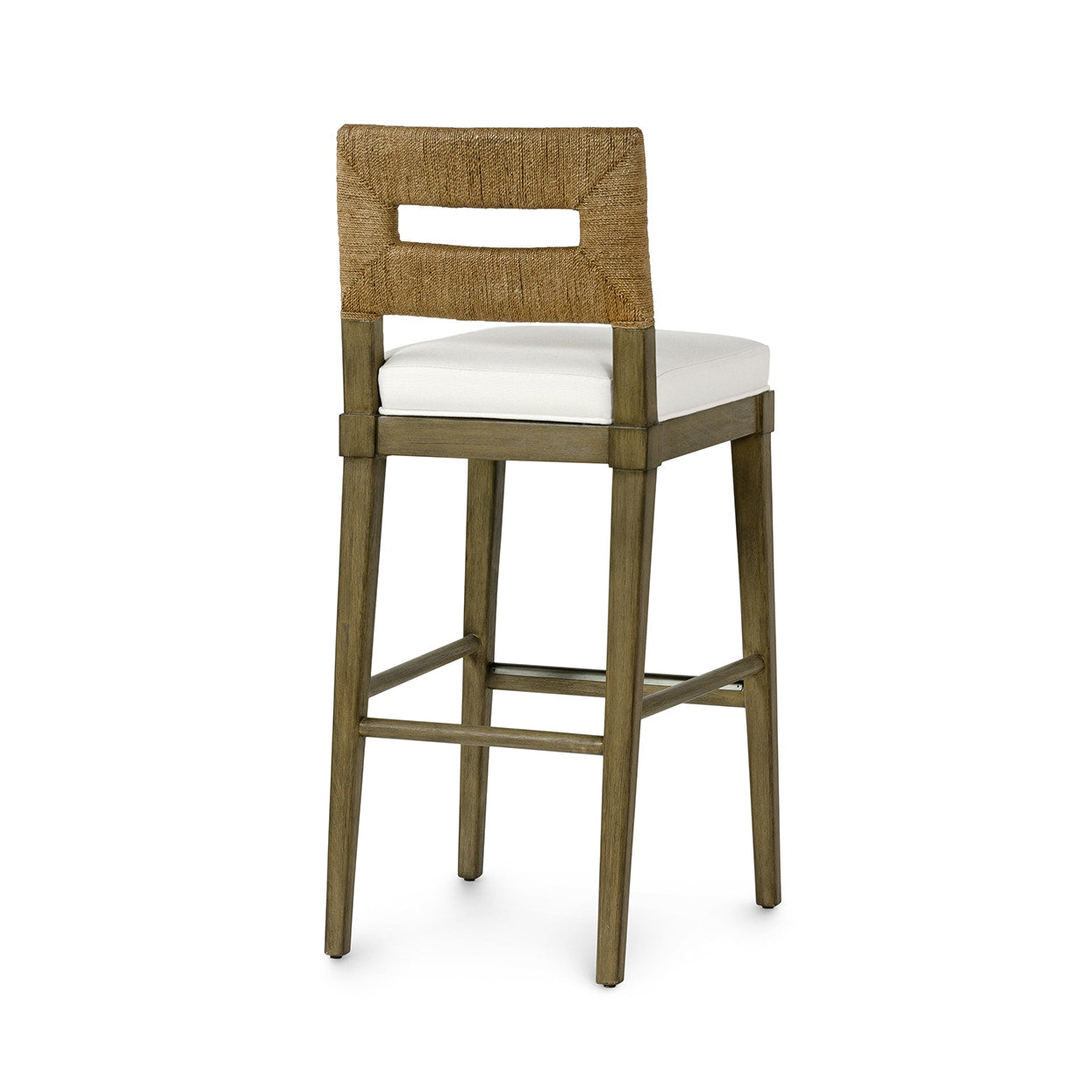 Palecek Furniture I/O BASKET WEAVE 4J / Motor Freight - Rate TBQ Palecek Logan 30" Barstool