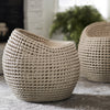 Palecek Furniture Palecek Manhattan Ivory Swivel Stool