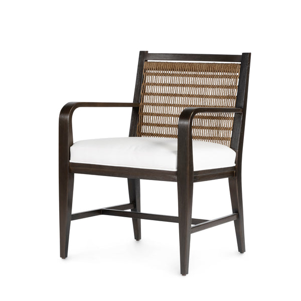 Palecek Furniture I/O SAILCLOTH SALT 64 / Motor Freight - Rate TBQ Palecek Marino Arm Chair