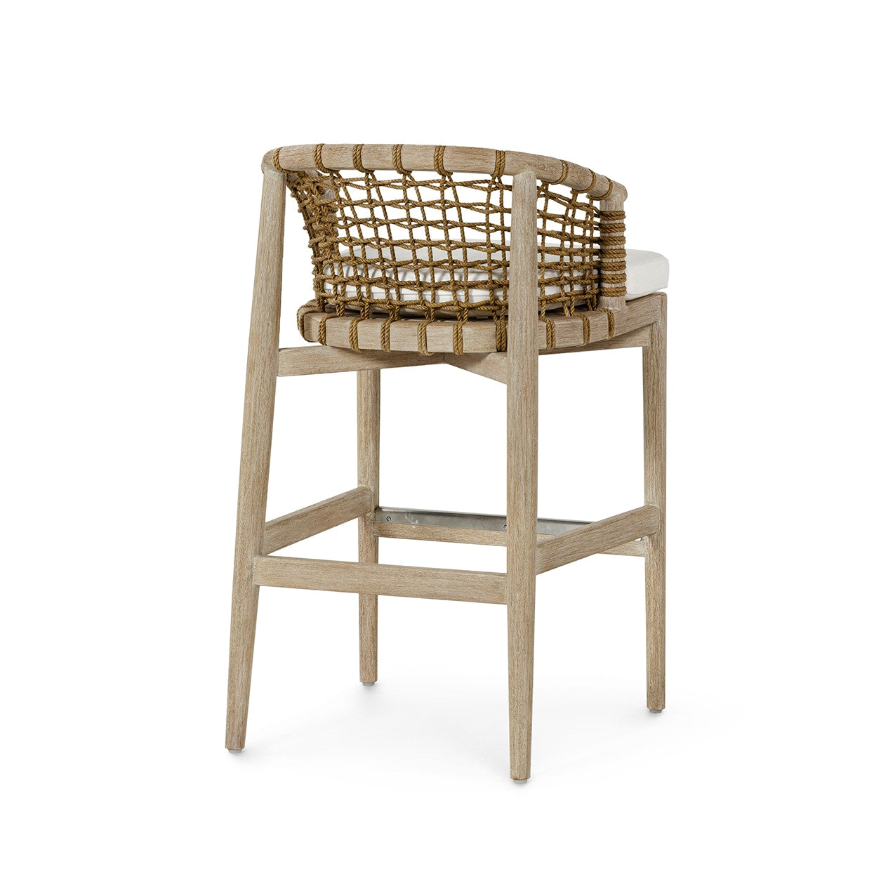 Palecek Furniture I/O BASKET WEAVE 4J / Motor Freight - Rate TBQ Palecek Melrose 30" Barstool