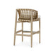 Palecek Furniture I/O BASKET WEAVE 4J / Motor Freight - Rate TBQ Palecek Melrose 30" Barstool