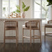 Palecek Furniture I/O BASKET WEAVE 4J / Motor Freight - Rate TBQ Palecek Melrose 30" Barstool