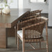 Palecek Furniture I/O BASKET WEAVE 4J / Motor Freight - Rate TBQ Palecek Melrose Arm Chair