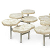 Palecek Furniture Palecek Merced Fossilized Clam 2 Top Table