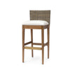 Palecek Furniture I/O SAILCLOTH SALT 64 / Motor Freight - Rate TBQ Palecek Milan 30" Barstool