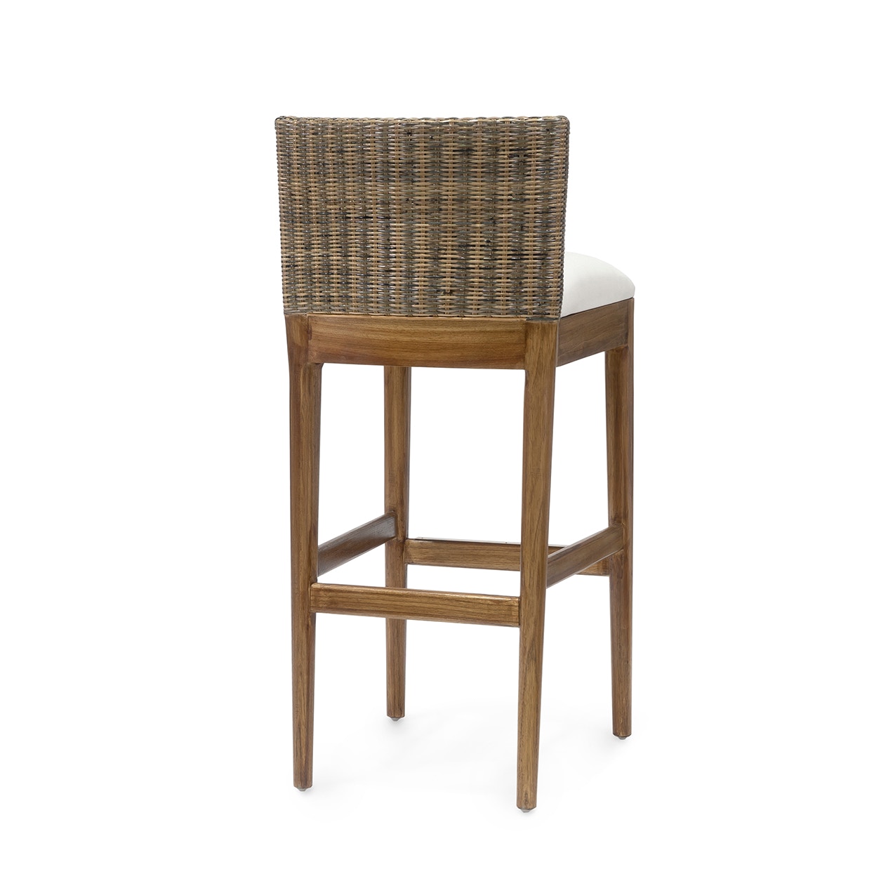 Palecek Furniture I/O SAILCLOTH SALT 64 / Motor Freight - Rate TBQ Palecek Milan 30" Barstool