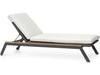 Palecek Furniture I/O SAILCLOTH SALT 64 / Motor Freight - Rate TBQ Palecek Milazzo Outdoor Chaise Lounge