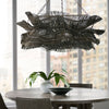 Palecek Lighting Default Title / Motor Freight - Rate TBQ Palecek Miramar Chandelier, Grey
