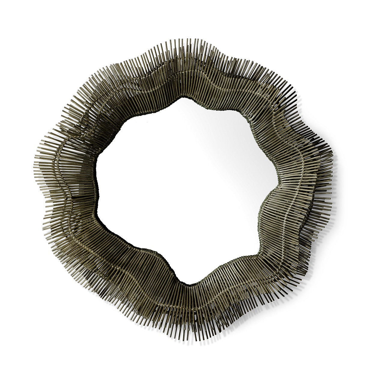 Palecek Lighting Default Title / Motor Freight - Rate TBQ Palecek Miramar Mirror, Grey