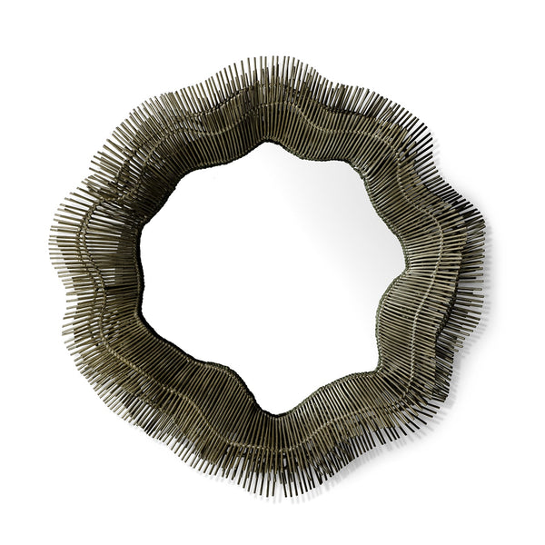 Palecek Lighting Default Title / Motor Freight - Rate TBQ Palecek Miramar Mirror, Grey