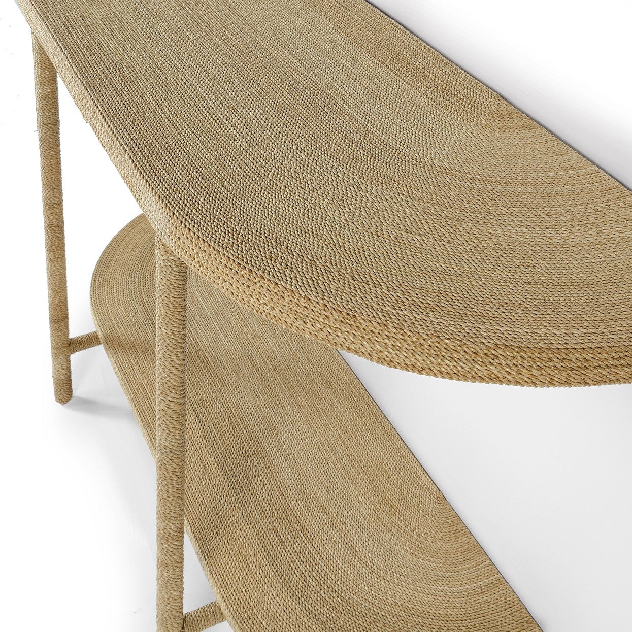 Palecek Furniture Default Title / Motor Freight - Rate TBQ Palecek Monarch Console Table Natural