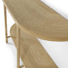 Palecek Furniture Default Title / Motor Freight - Rate TBQ Palecek Monarch Console Table Natural