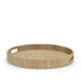 Palecek Home Decor Palecek Monarch Round Tray Large, Natural