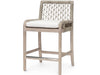 Palecek Furniture I/O SAILCLOTH SALT 64 / Motor Freight - Rate TBQ Palecek Montecito Outdoor 24" Counter Stool