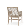 Palecek Furniture I/O SAILCLOTH SALT 64 / Motor Freight - Rate TBQ Palecek Montecito Outdoor Arm Chair