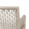 Palecek Furniture I/O SAILCLOTH SALT 64 / Motor Freight - Rate TBQ Palecek Montecito Outdoor Arm Chair