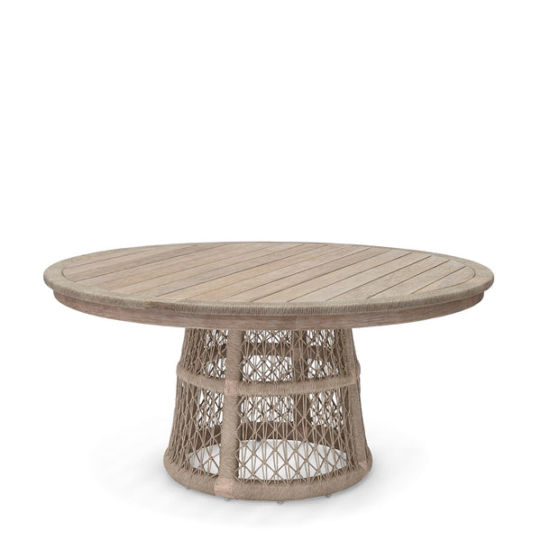 Palecek Furniture Default Title / Motor Freight - Rate TBQ Palecek Montecito Outdoor Dining Table Round