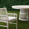 Palecek Furniture Default Title / Motor Freight - Rate TBQ Palecek Montecito Outdoor Dining Table Round