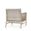 Palecek Furniture I/O SAILCLOTH SALT 64 / Motor Freight - Rate TBQ Palecek Montecito Outdoor Lounge Chair