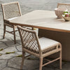 Palecek Furniture I/O SAILCLOTH SALT 64 / Motor Freight - Rate TBQ Palecek Montecito Outdoor Side Chair