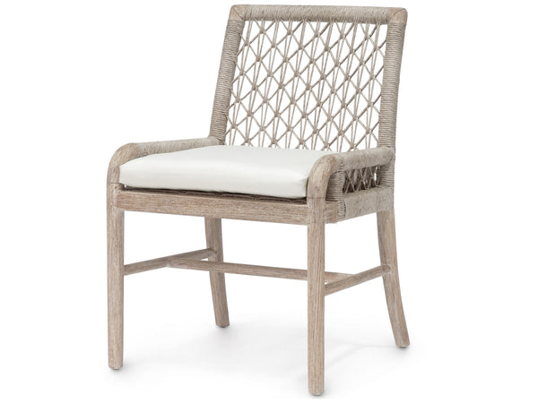 Palecek Furniture I/O SAILCLOTH SALT 64 / Motor Freight - Rate TBQ Palecek Montecito Outdoor Side Chair