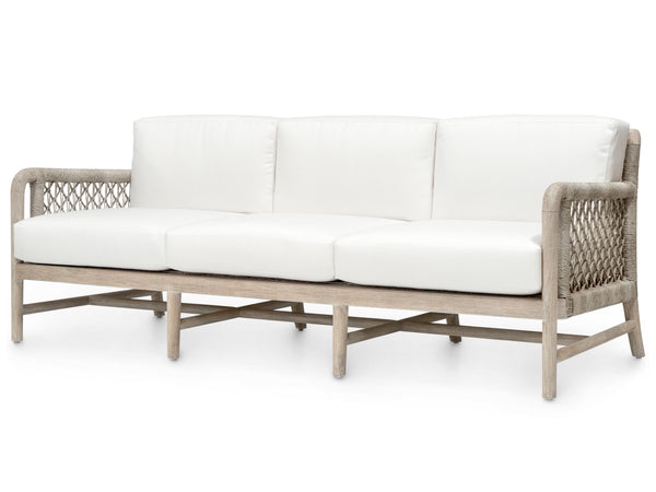 Palecek Furniture I/O SAILCLOTH SALT 64 / Motor Freight - Rate TBQ Palecek Montecito Outdoor Sofa