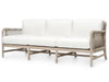 Palecek Furniture I/O SAILCLOTH SALT 64 / Motor Freight - Rate TBQ Palecek Montecito Outdoor Sofa