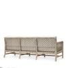 Palecek Furniture I/O SAILCLOTH SALT 64 / Motor Freight - Rate TBQ Palecek Montecito Outdoor Sofa