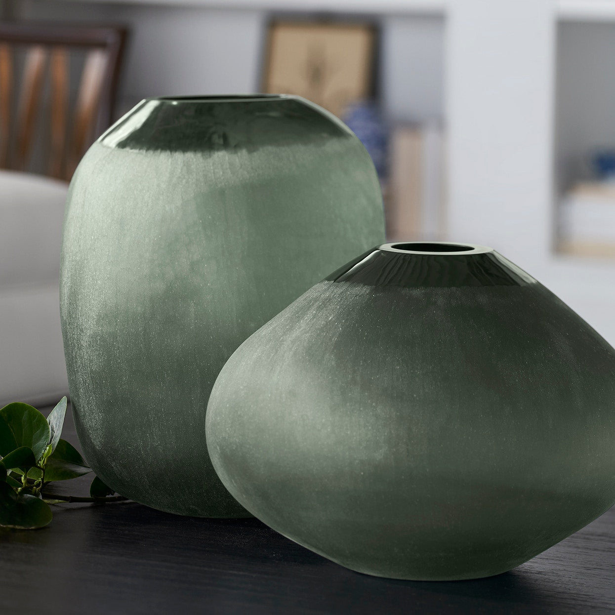 Palecek Home Decor Palecek Mykonos Glass Vase Medium