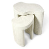 Palecek Furniture Default Title / Motor Freight - Rate TBQ Palecek Nadia Outdoor Side Tables Set Of 2
