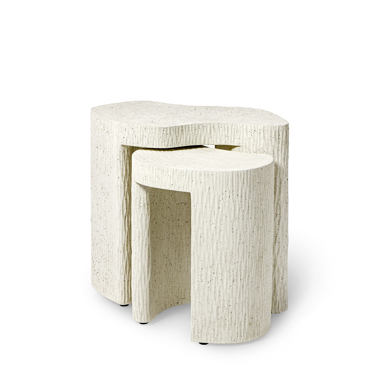 Palecek Furniture Default Title / Motor Freight - Rate TBQ Palecek Nadia Outdoor Side Tables Set Of 2
